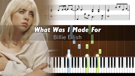 billie eilish what was i made for piano sheet music: How does the emotional depth of her lyrics influence the interpretation and performance of a piano arrangement?